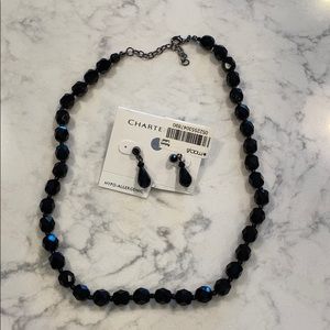 Brand new Charter Club necklace and earrings